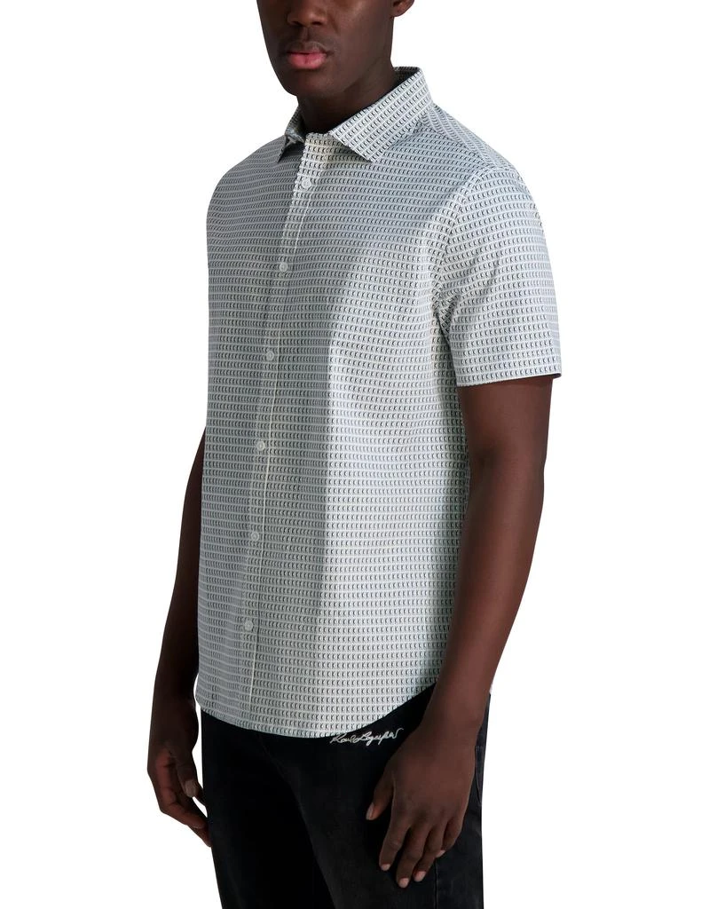 Karl Lagerfeld Paris ALL OVER PRINTED SHORT SLEEVE SHIRT 3