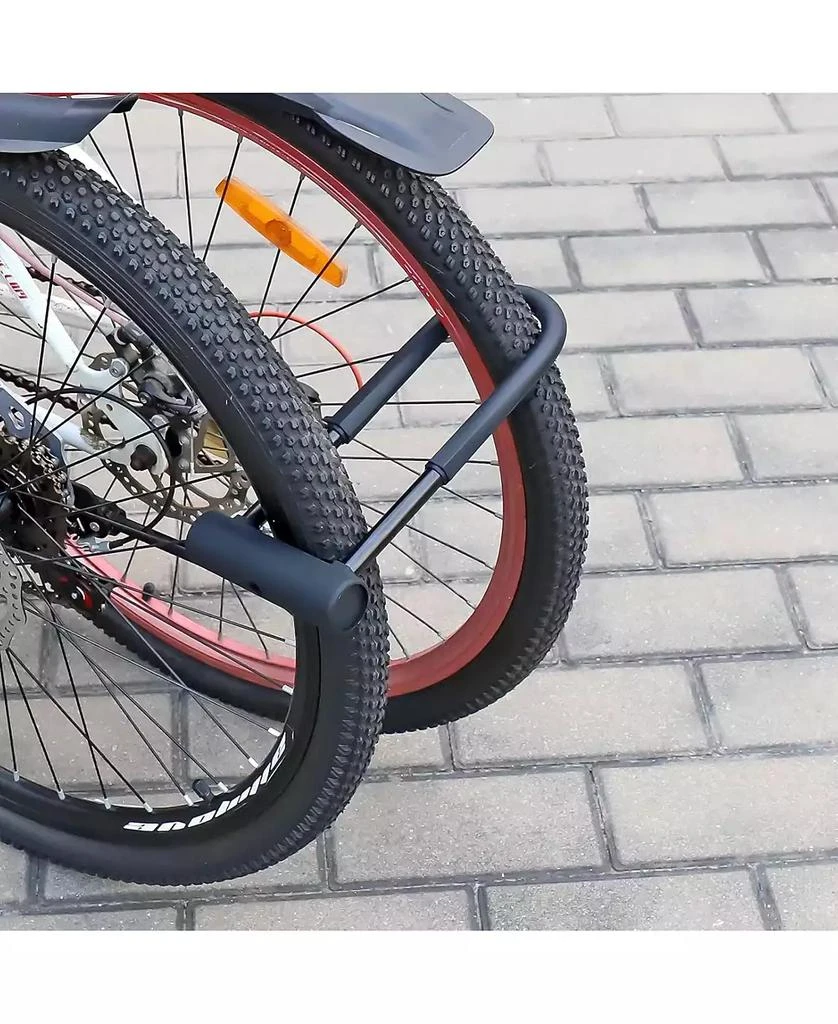 BATFOX Heavy Duty Bicycle U-Lock, 16mm Shackle and 4ft/6ft Security Cable & Mounting Bracket for Bike, Motorcycle 7