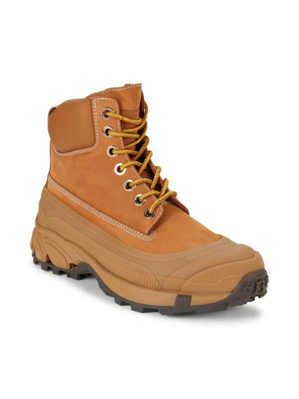 Burberry Leather Hiking Duck Boots 2