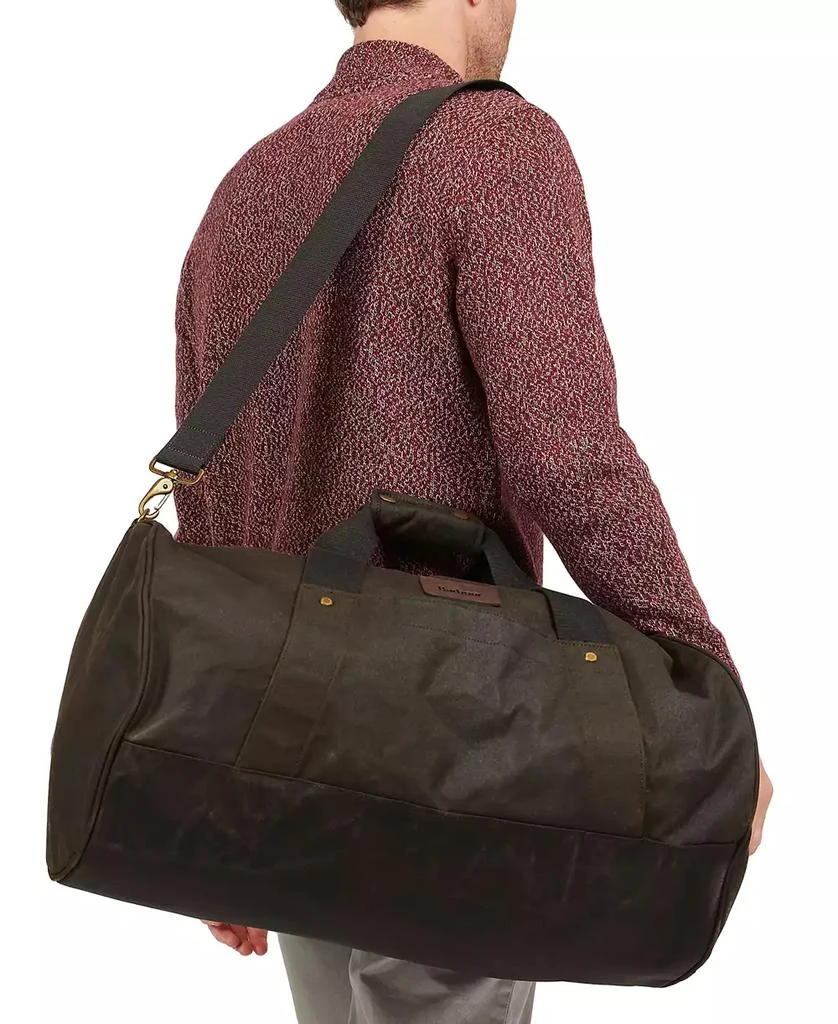 Barbour Men's Explorer Waxed Duffel Bag 5