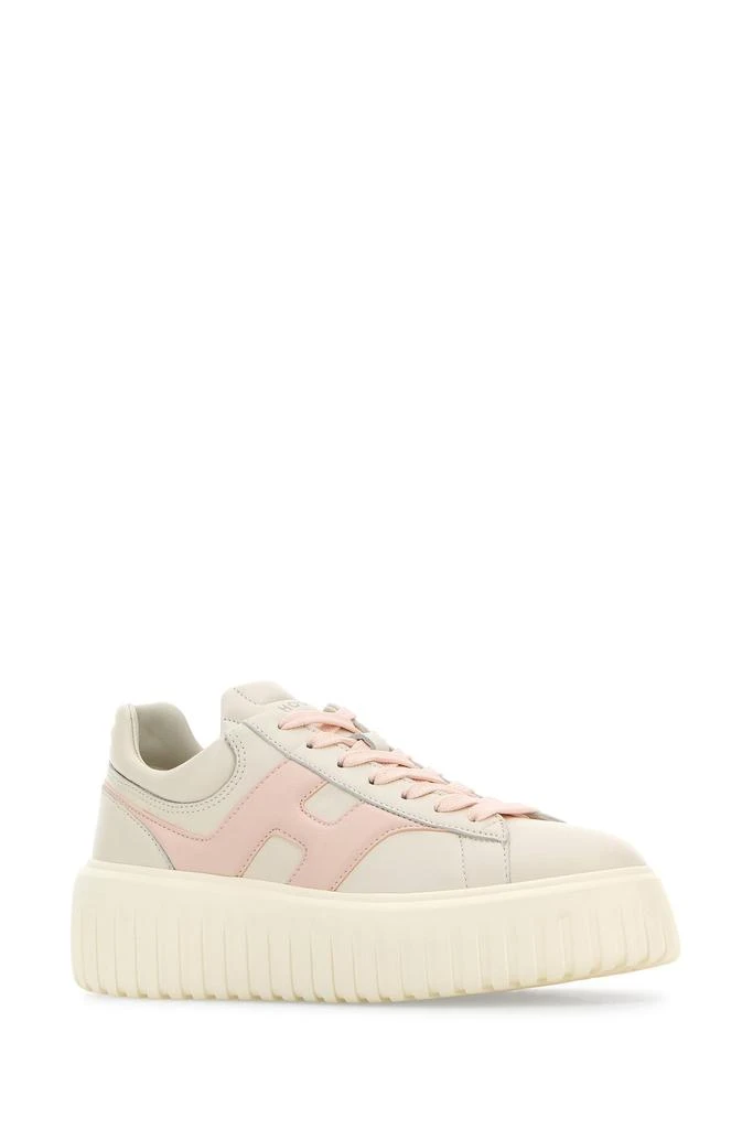 hogan Two-tone nappa leather H-Stripes sneakers 2