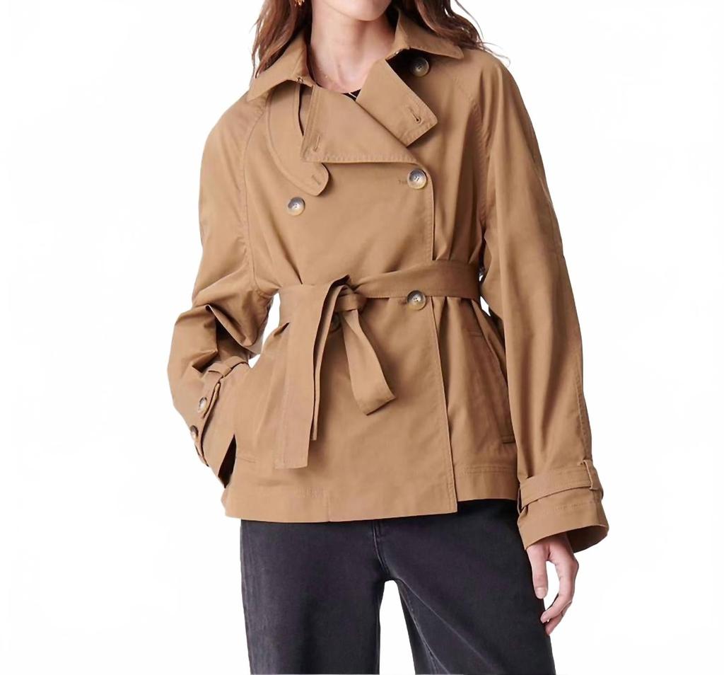 VANESSA BRUNO Dublin Trench In Biscuit