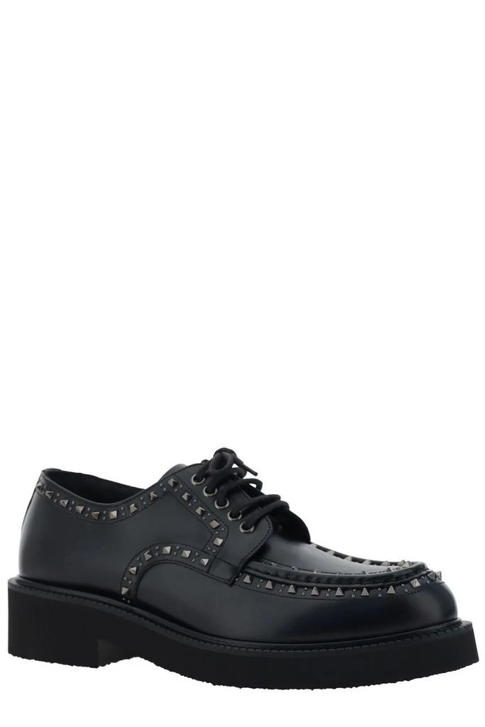 Valentino Valentino Garavani Rockstud Lace-Up Derby Shoes 2