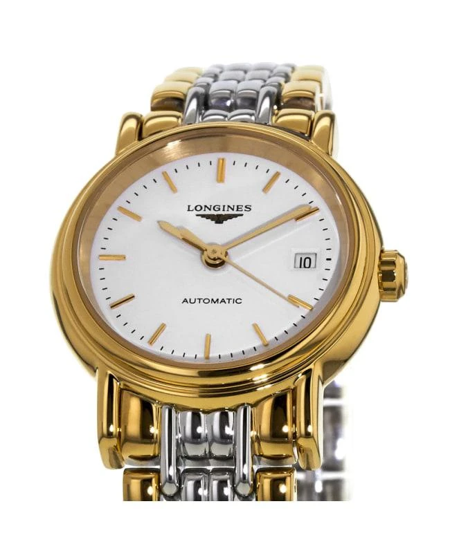 Longines Longines Presence Automatic White Dial PVD Steel Women's Watch L4.321.2.12.7 2