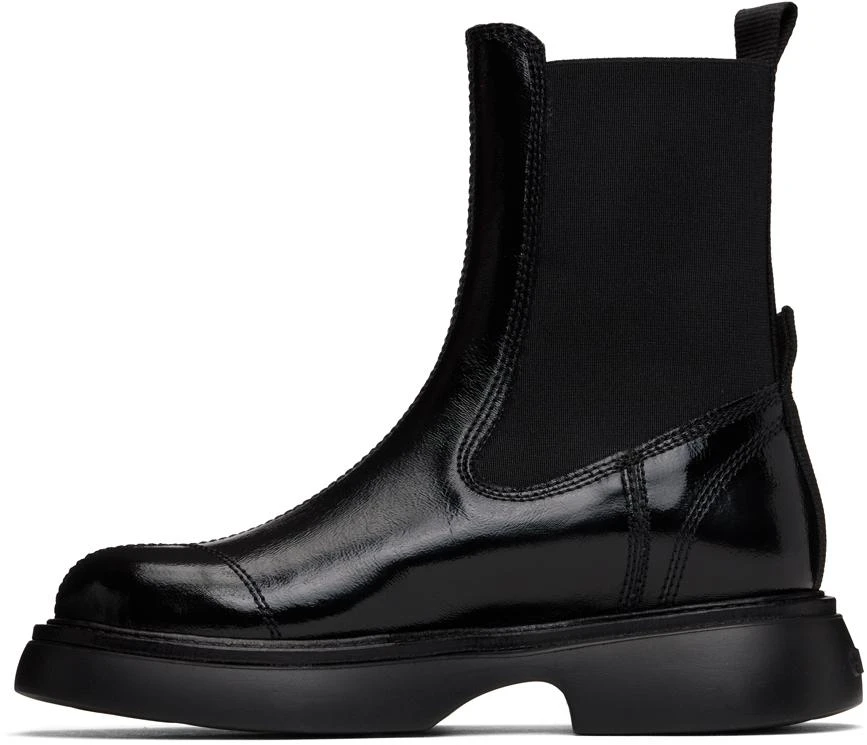 Ganni Black Everyday Mid Chelsea Boots 3