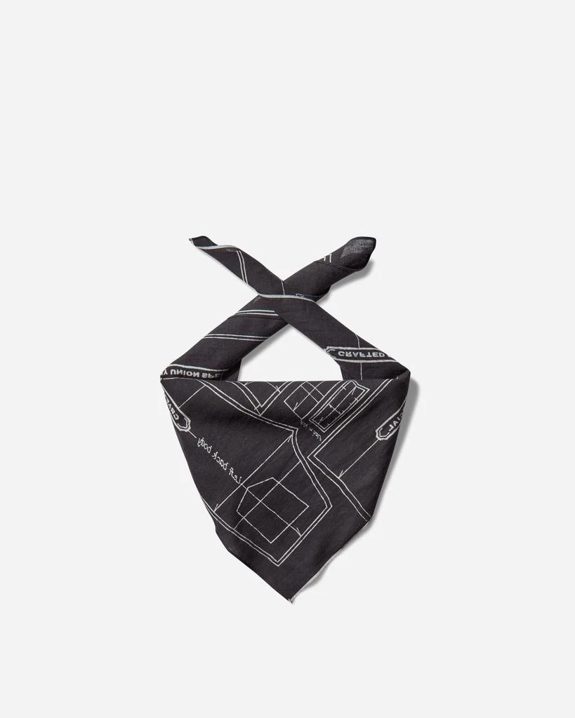 KAPITAL Fastcolor Selvedge Bandana (Barbie Pattern) Black 1