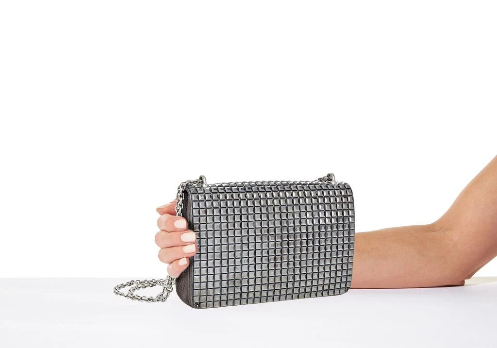 Judith Leiber Cricket Squares Gray 2