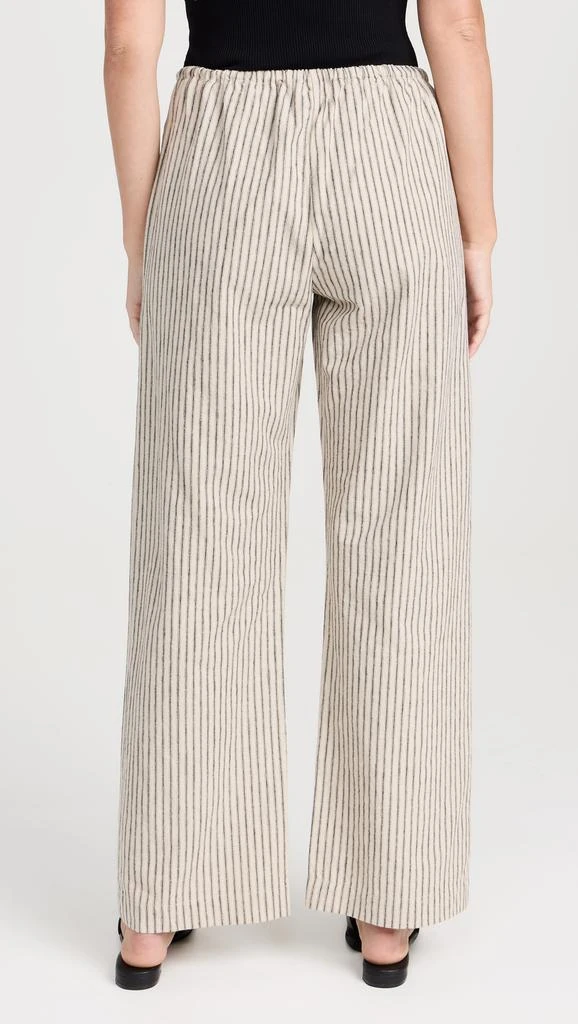 DONNI The Linen Stripe Drawstring Pants 2