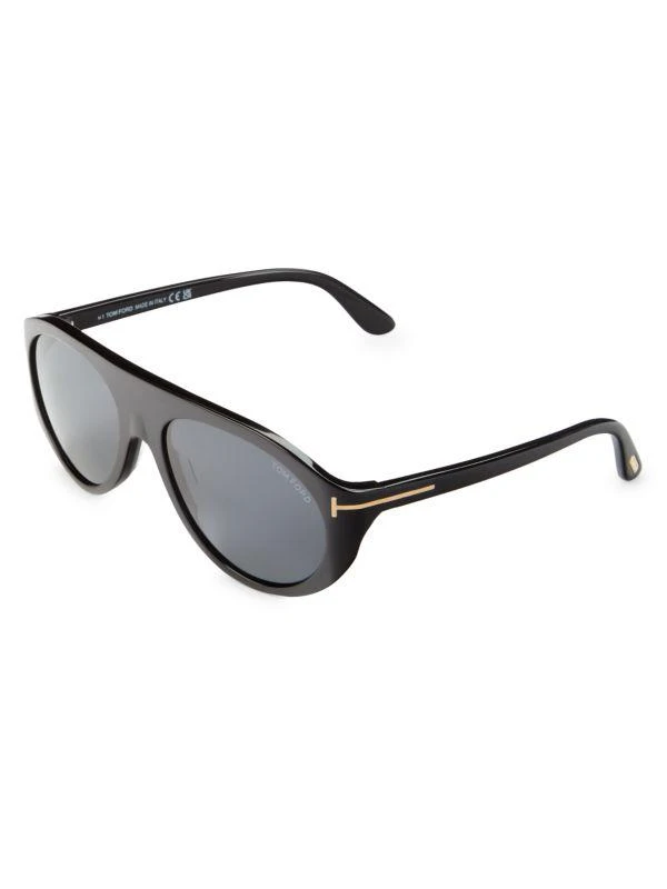 Tom Ford 57MM Oval Sunglasses 2