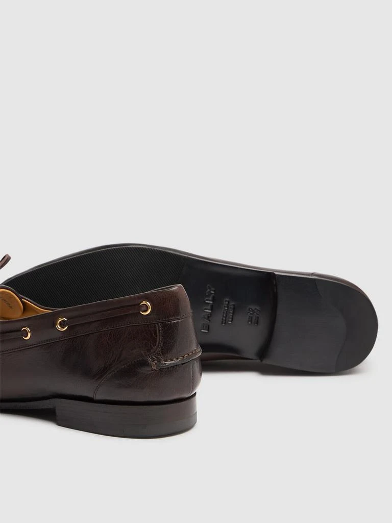 BALLY Pathy Leather Loafers 4