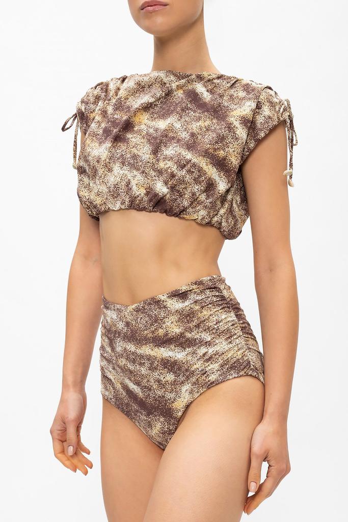 Marysia Marysia Ruched Crop Top Activewear