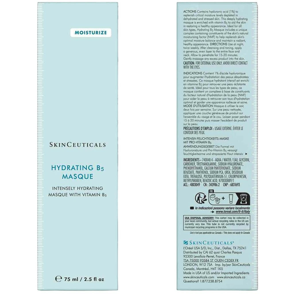 SkinCeuticals SkinCeuticals Hydrating B5 Mask 10