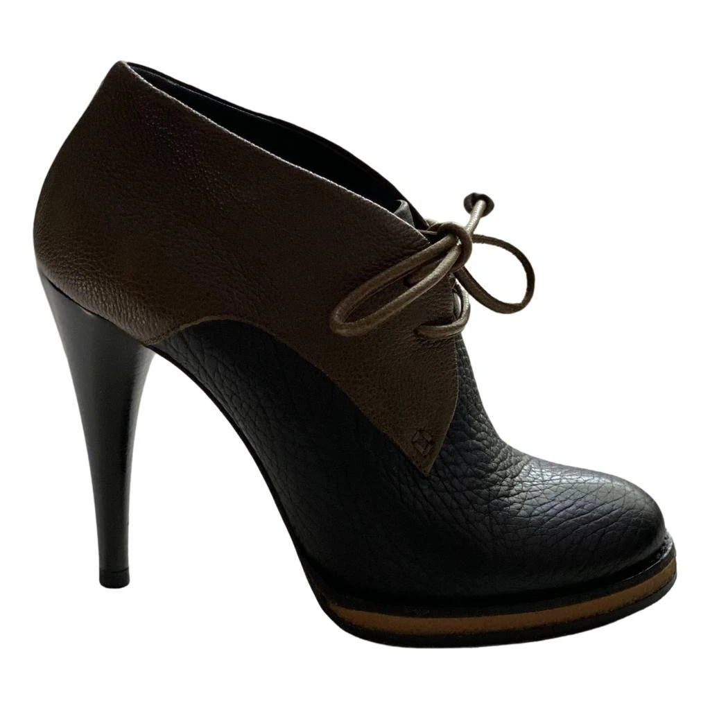 Balenciaga Balenciaga Leather lace up boots 1