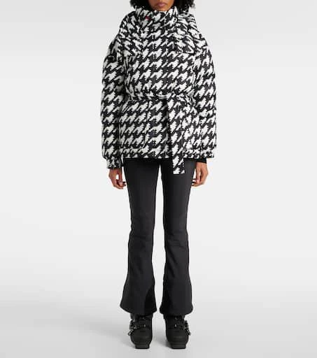 PERFECT MOMENT Maya houndstooth ski jacket 2