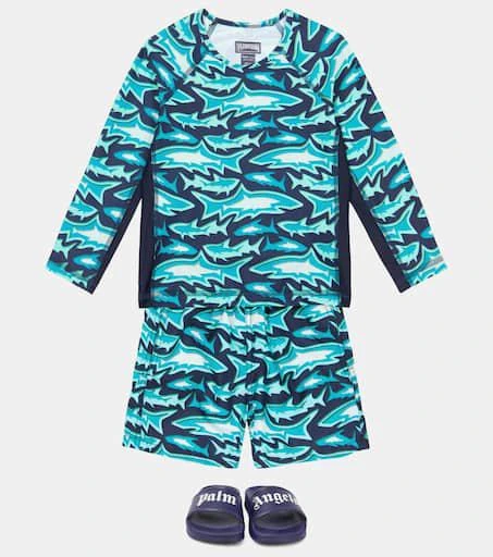 Vilebrequin Kids Jim printed rashguard 2