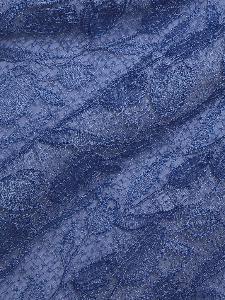 LELA ROSE Lace V-Neck A-Line Cocktail Dress 7