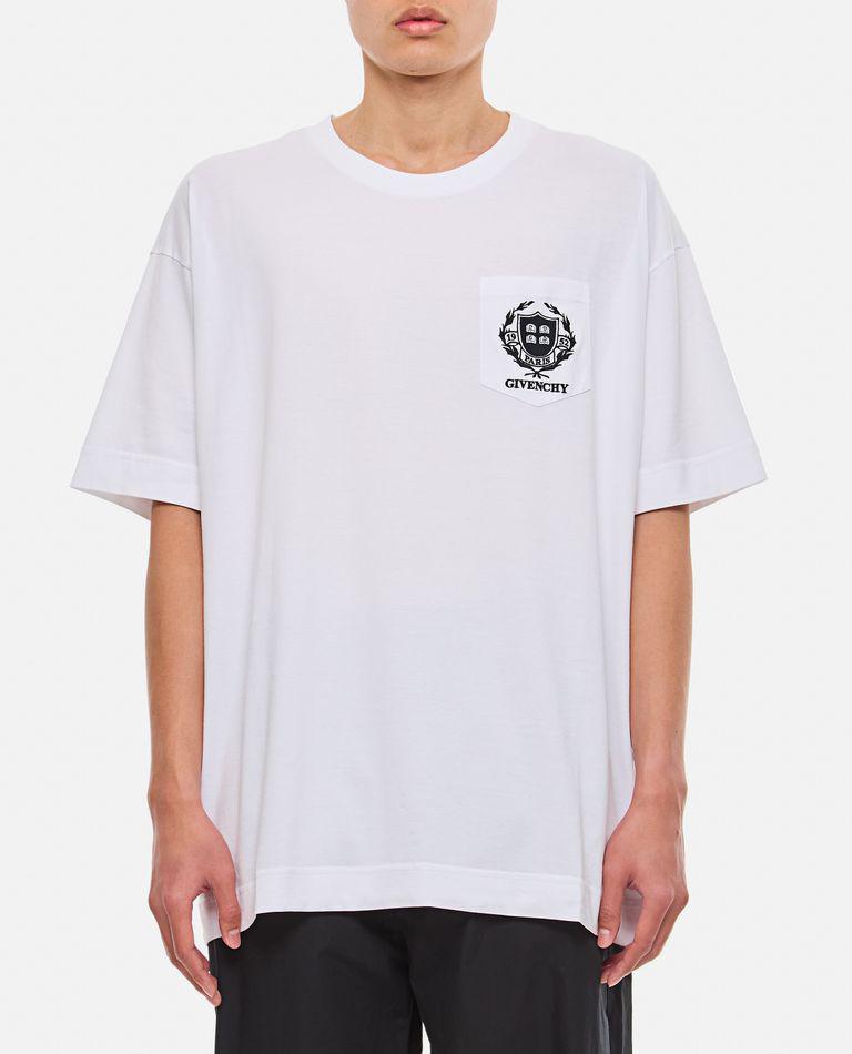 Givenchy Casual Short Sleeve Front Pocket Base