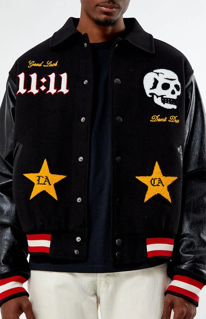 PacSun Unlucky Varsity Jacket 2