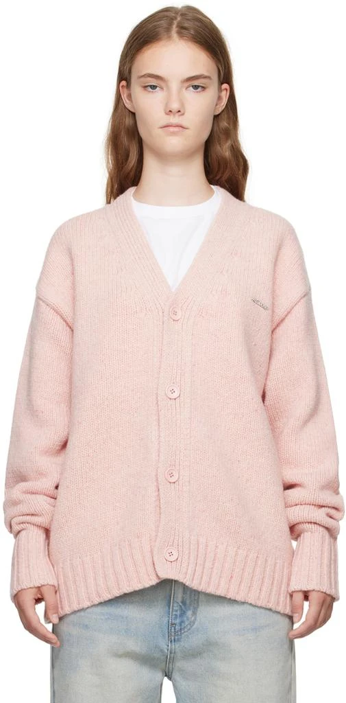 We11done Pink Chunky Cardigan 1