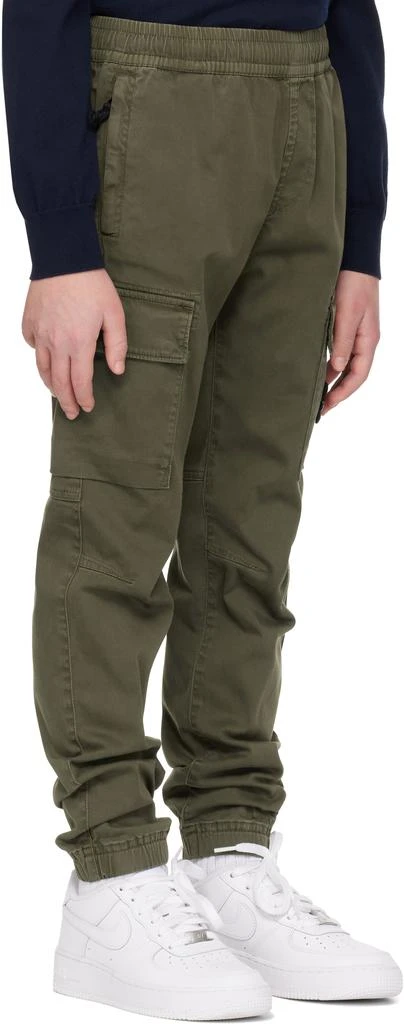 Stone Island Junior Kids Khaki 30115 Cargo Pants 2