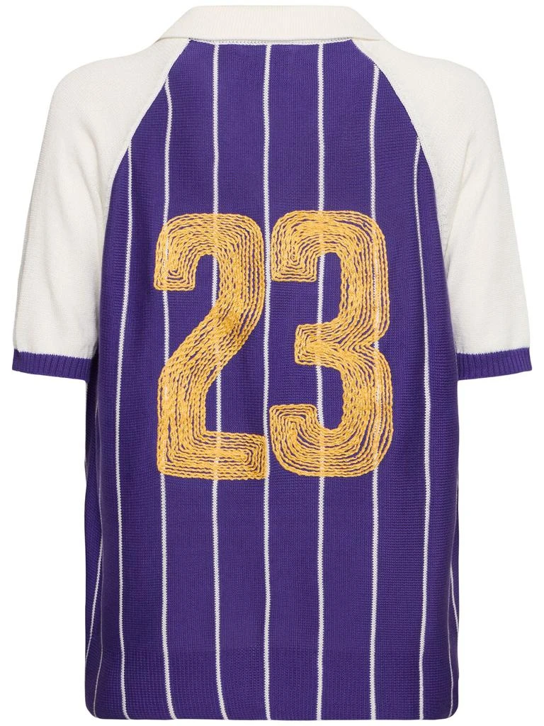 Lc23 Retro Football Polo Sweater 3