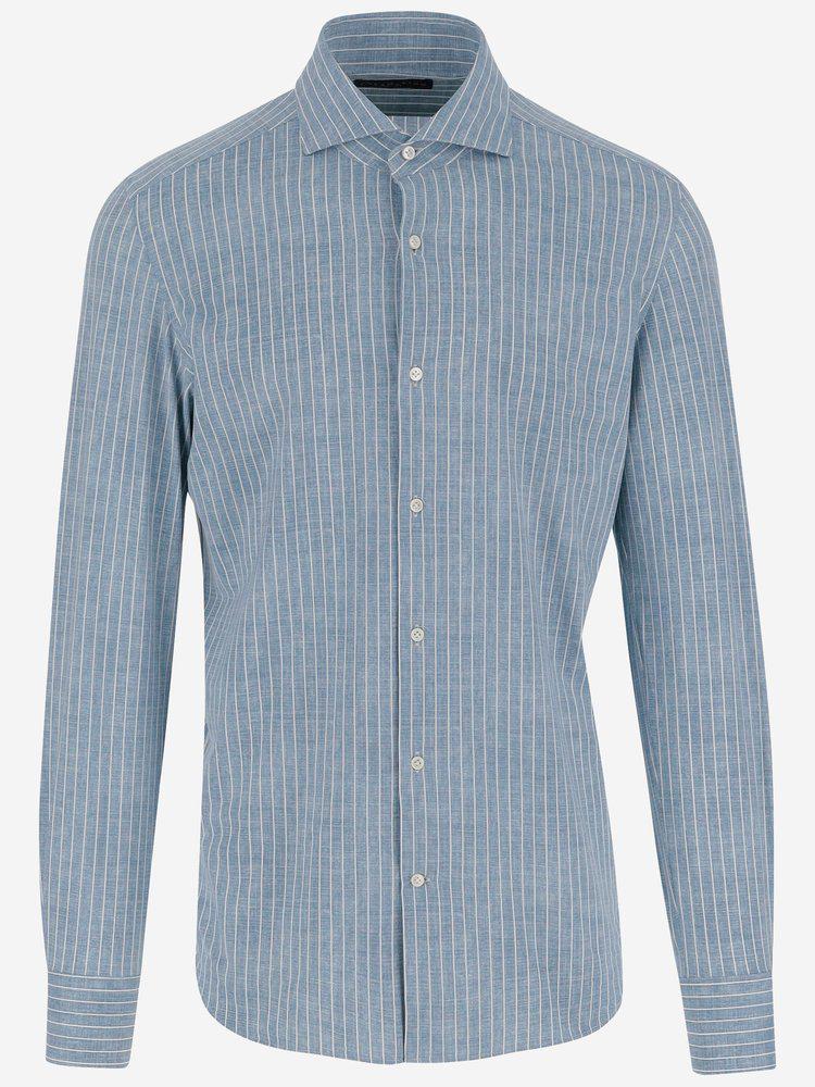 BRIAN DALES Brian Dales Verona Striped Shirt