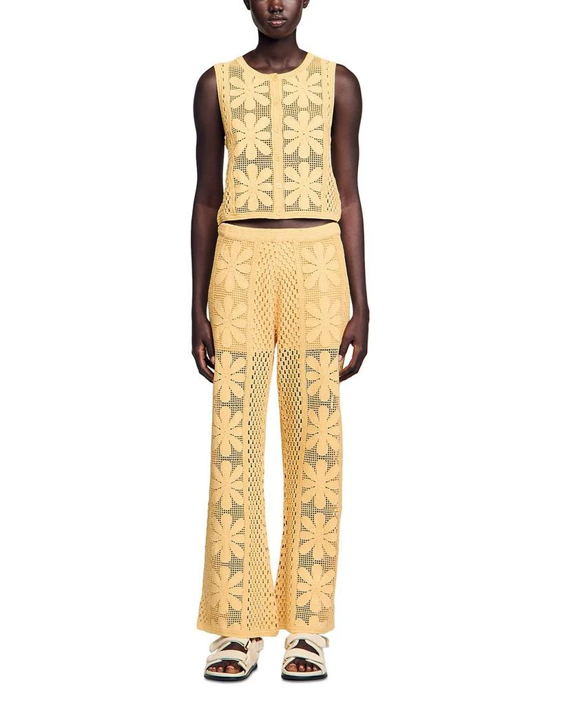 Sandro Crochet Top 5