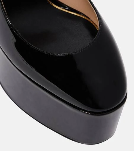 Valentino Tan-Go 155 leather platform pumps 6