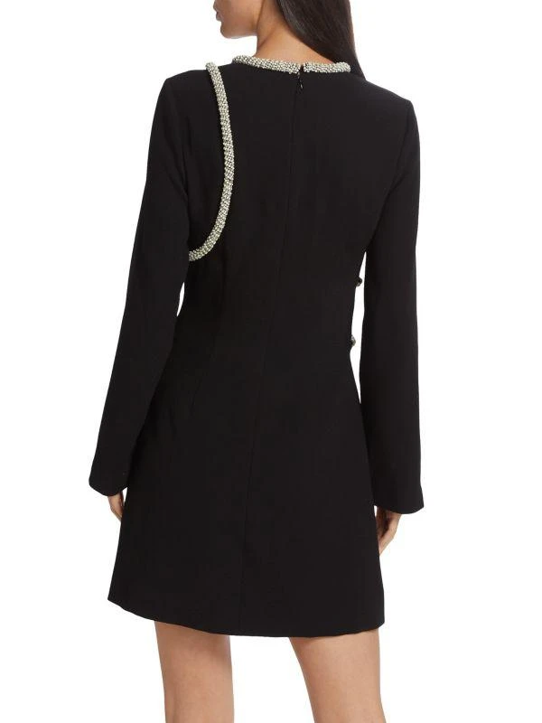 SIMKHAI Katharine Diamante-Embroidered Minidress 2