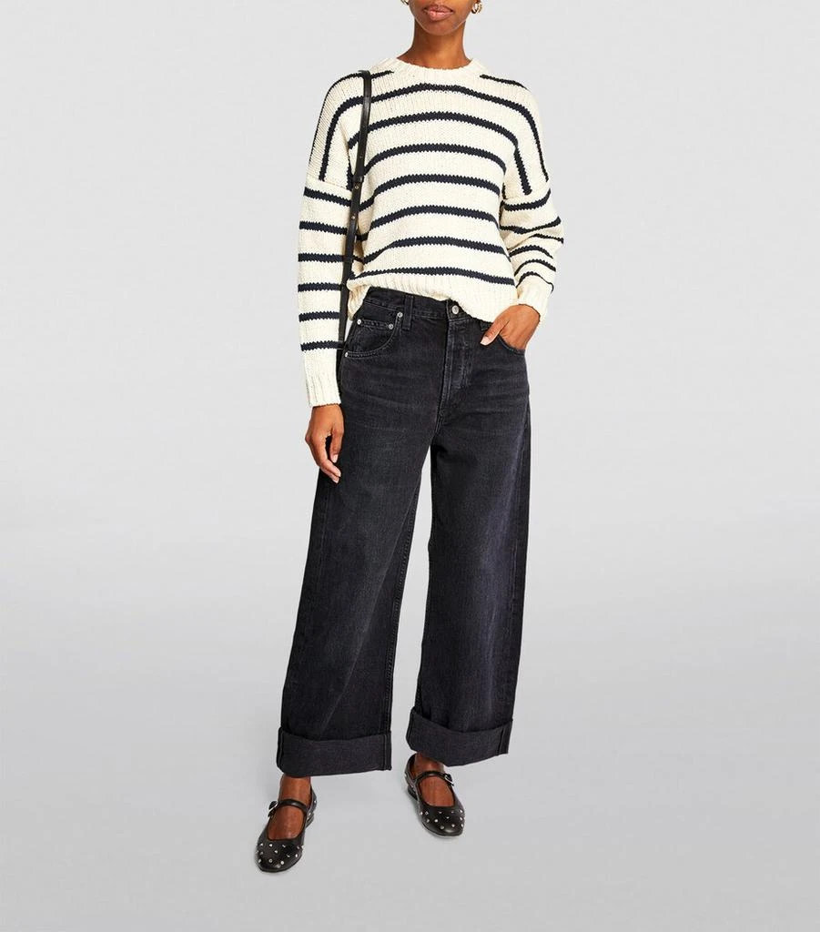 Citizens of Humanity Ayla Mid-Rise Wide-Leg Jeans 2