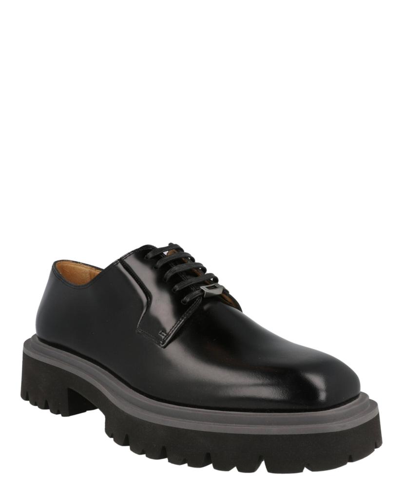 Salvatore Ferragamo Flicker Leather Dress Shoes