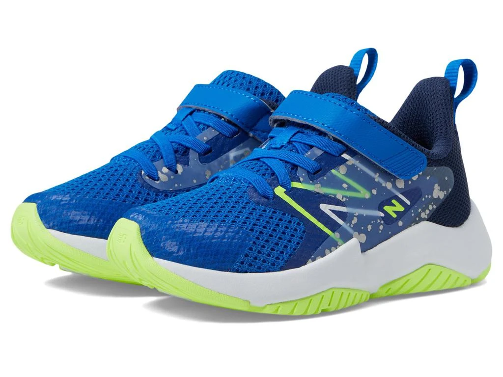 New Balance Rave Run v2 Bungee Lace with Hook-and-Loop Top Strap (Little Kid/Big Kid) 1