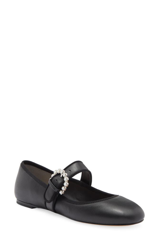 Stuart Weitzman Piper Mary Jane Ballet Flat