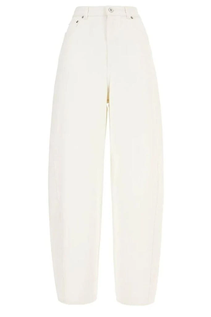 Givenchy Givenchy Logo Patch Cocoon Jeans from Cettire