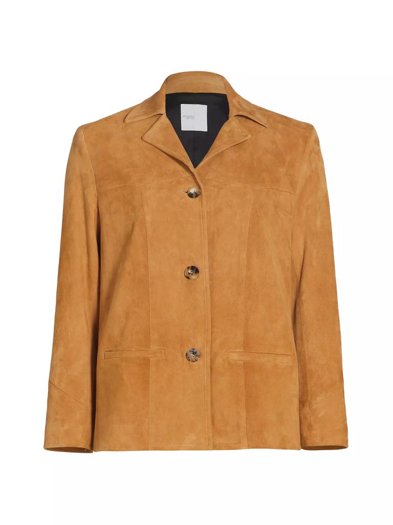 Rosetta Getty Suede Shirt Jacket