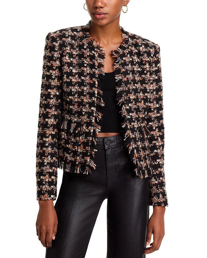 L'Agence Angelina Tweed Jacket 1