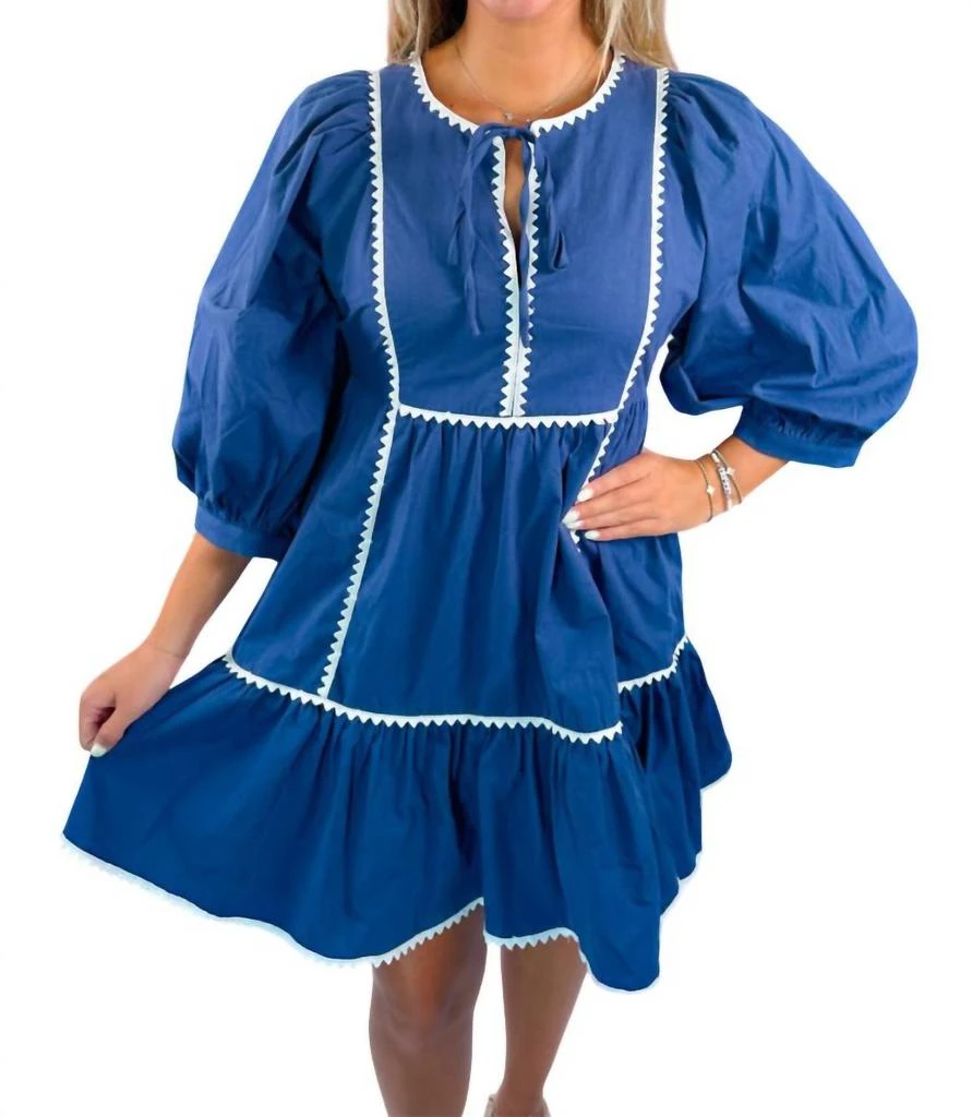 ultramarine blue dress Ciara- Ultramarine Blue