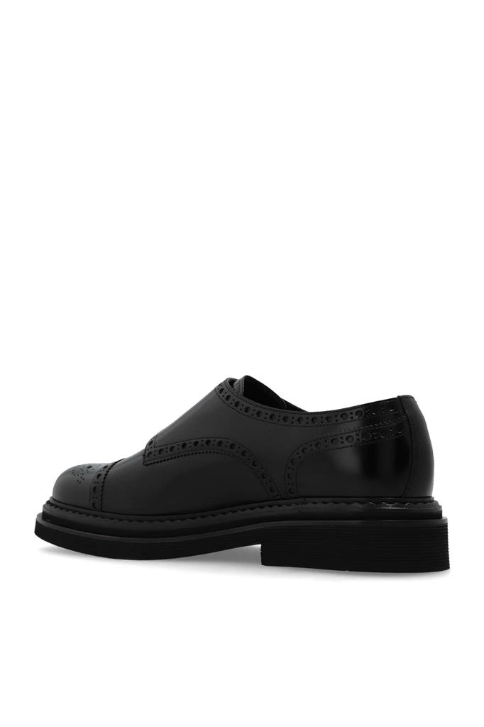 Dolce & Gabbana Leather shoes with decorative perforation 5