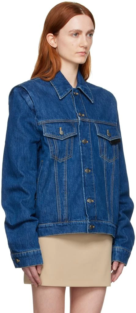 Bianca Saunders Blue Lexxus 23 Denim Jacket 2