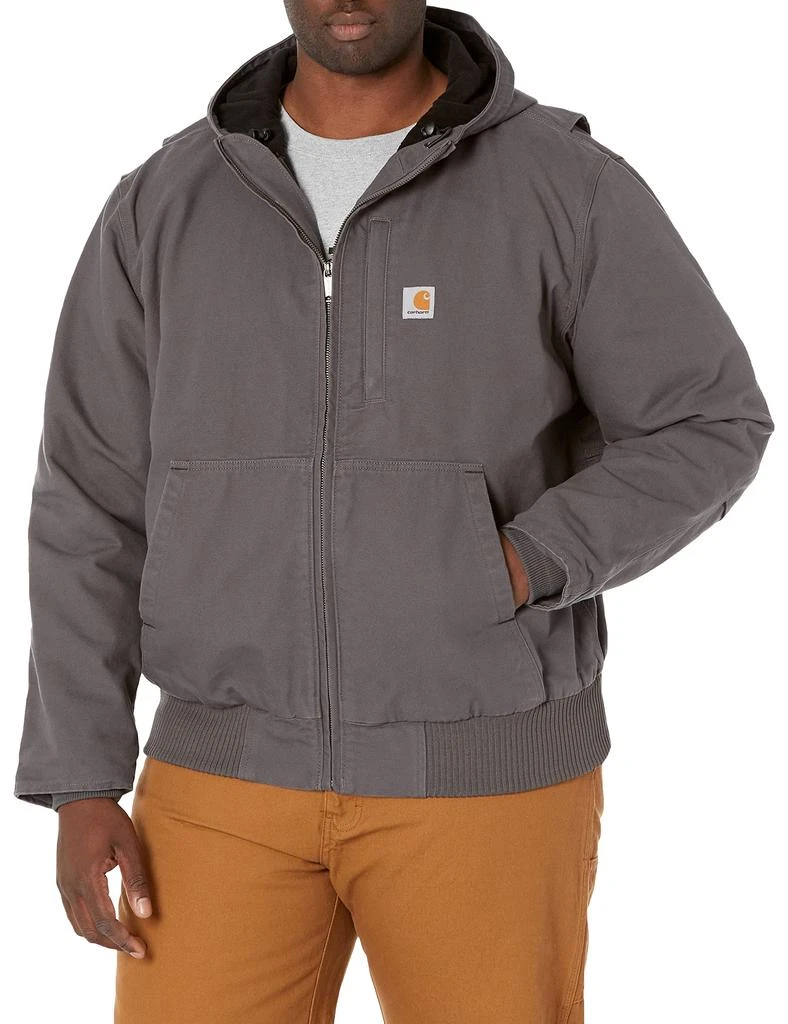 Carhartt Carhartt Men's Loose Fit Washed Duck Insulated Active Jacket 1