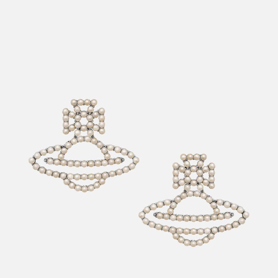 Vivienne Westwood Vivienne Westwood Isla Silver-Tone Faux-Pearl Earrings