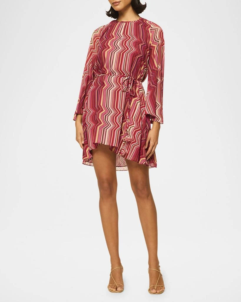 MISA Petra Chiffon Mini Dress 1
