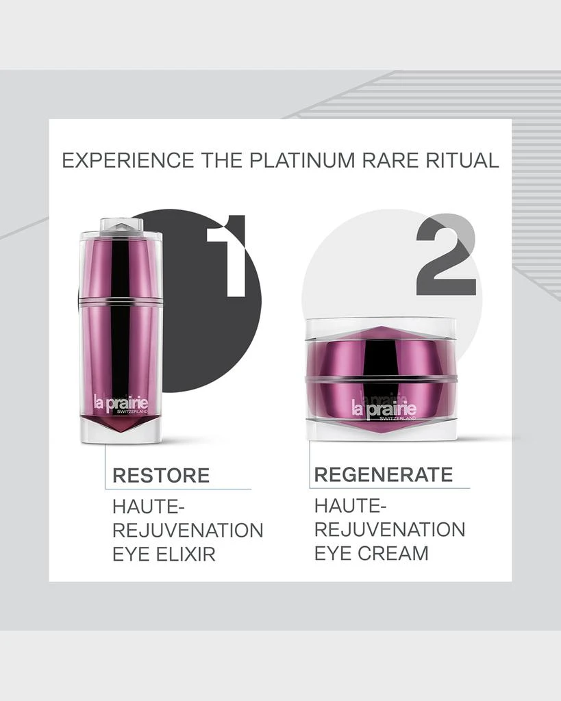 La Prairie Platinum Rare Haute-Rejuvenation Eye Elixir Serum 7