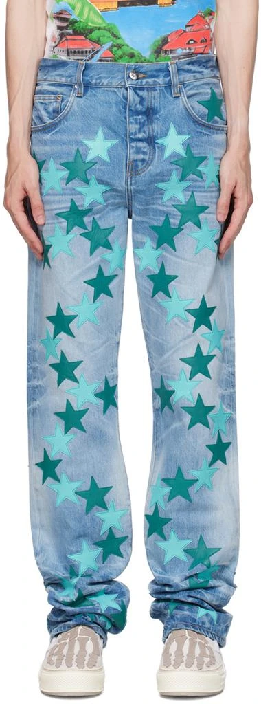 AMIRI Blue Chemist Edition Star Jeans 1