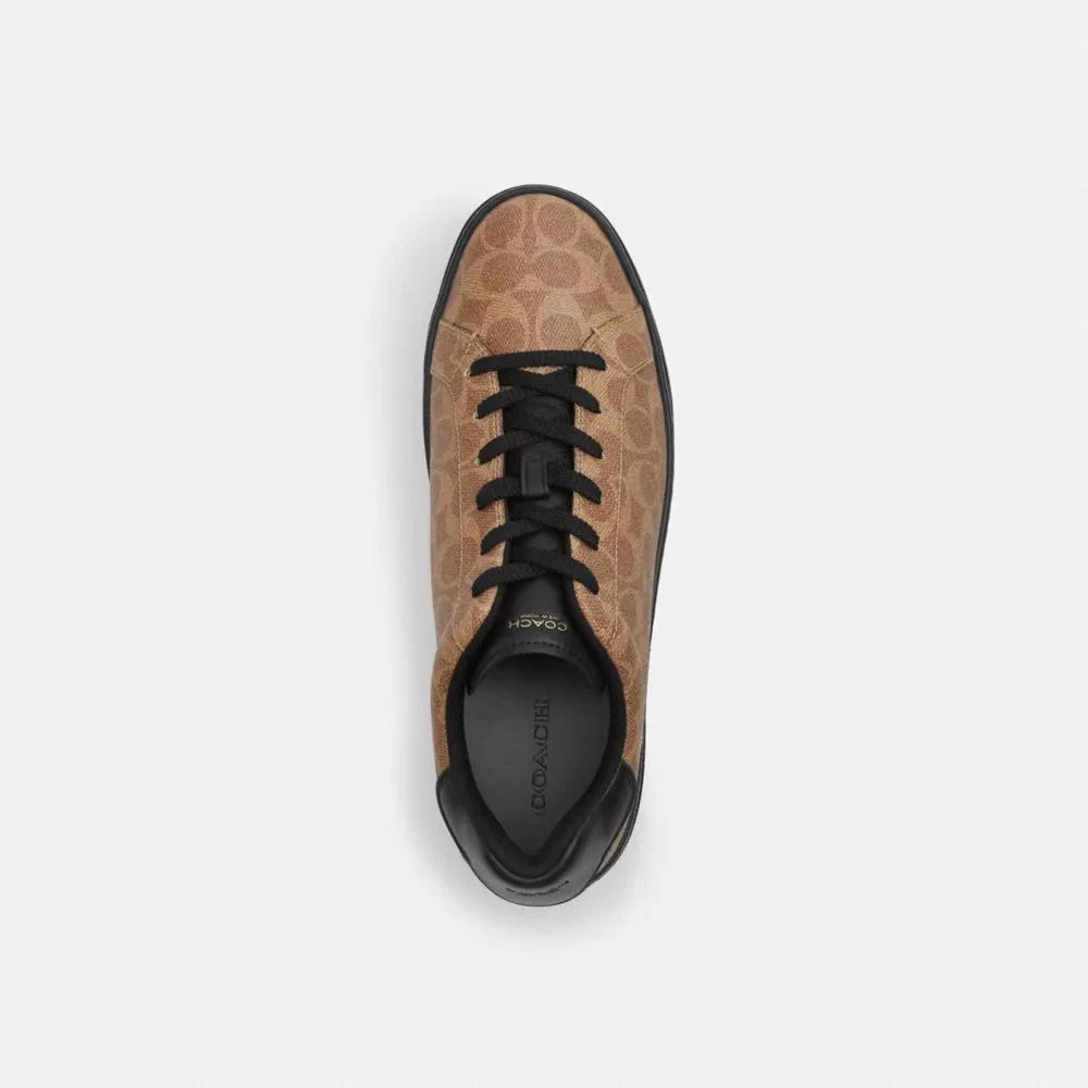 Coach High Line Sneaker In Signature Canvas 3