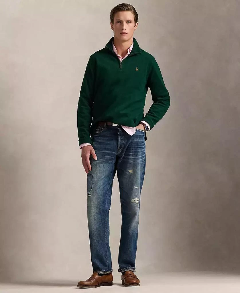 Ralph Lauren Men's Estate-Rib Cotton Quarter-Zip Pullover 4