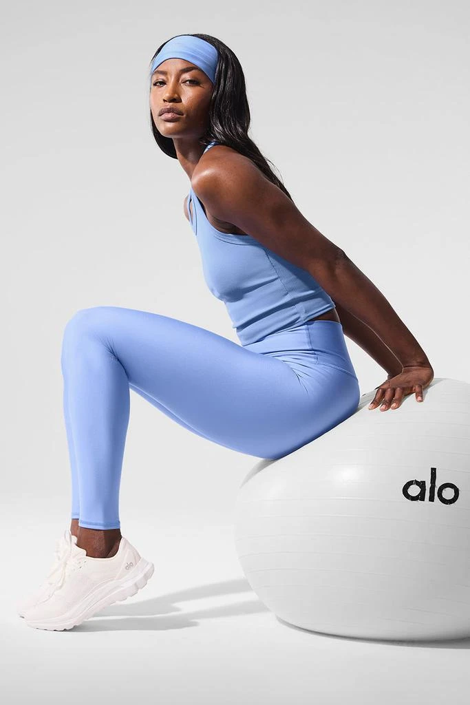 Alo High-Waist Airlift Legging - Crystal Clear Blue 5