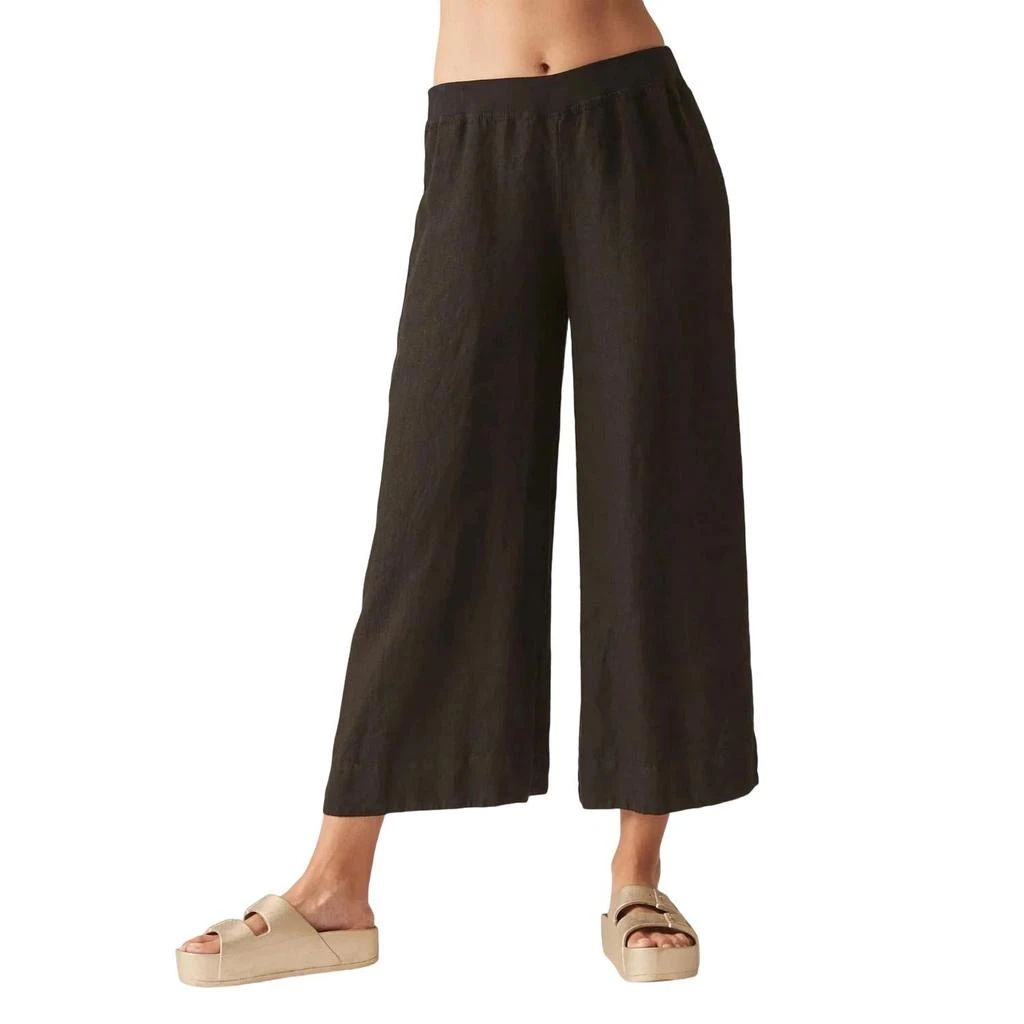 Cut Loose CROP GAUCHO LINEN PANTS 1