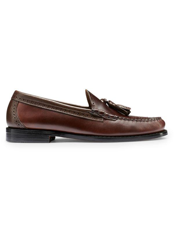 GH Bass Larkin Tassel Brogue Loafers
