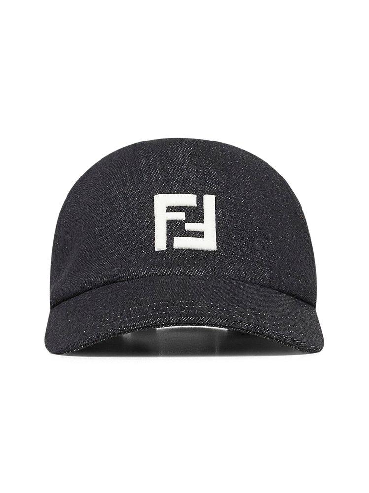 【FENDI】FF DENIM CAP Fendi Fendi FF Embroidered Denim Baseball Cap - Hats - Free